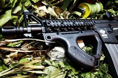 ASG HERA Arms CQR Front Grip for RIS (Black) - Detail Image 2 © Copyright Zero One Airsoft
